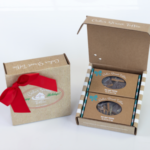 NEW! 8 oz Combo Toffee Box