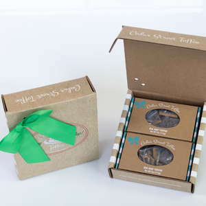 NEW! 8 oz Combo Toffee Box