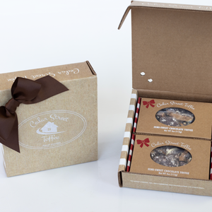 NEW! 8 oz Combo Toffee Box