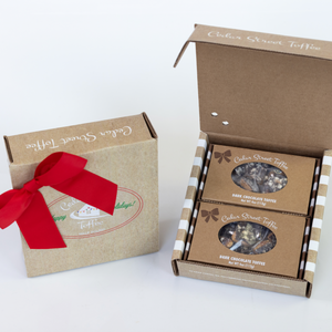 NEW! 8 oz Combo Toffee Box